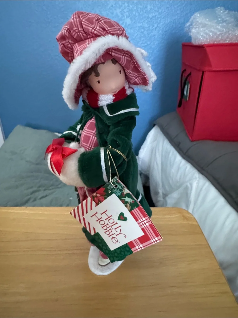 Holly Hobbie Christmas decor circa 2006